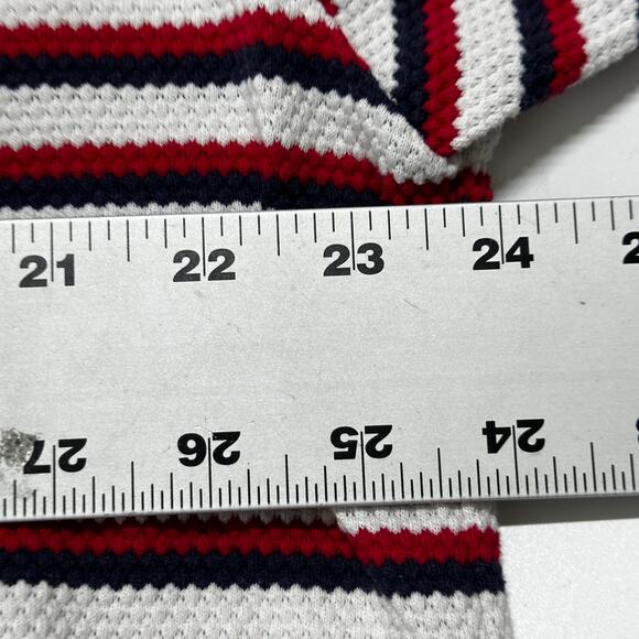 Vintage Pro Spirit Tee Shirt Women Plus 18W Red White Blue Striped Cotton Blend - Picture 6 of 7